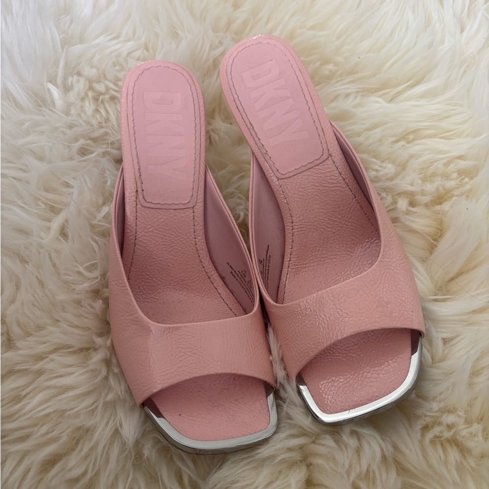 DKNY Pink Kitty Heels